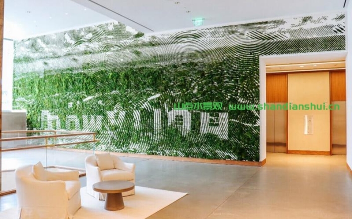 创意苔藓墙设计，11个永生苔藓植物墙设计案例分享